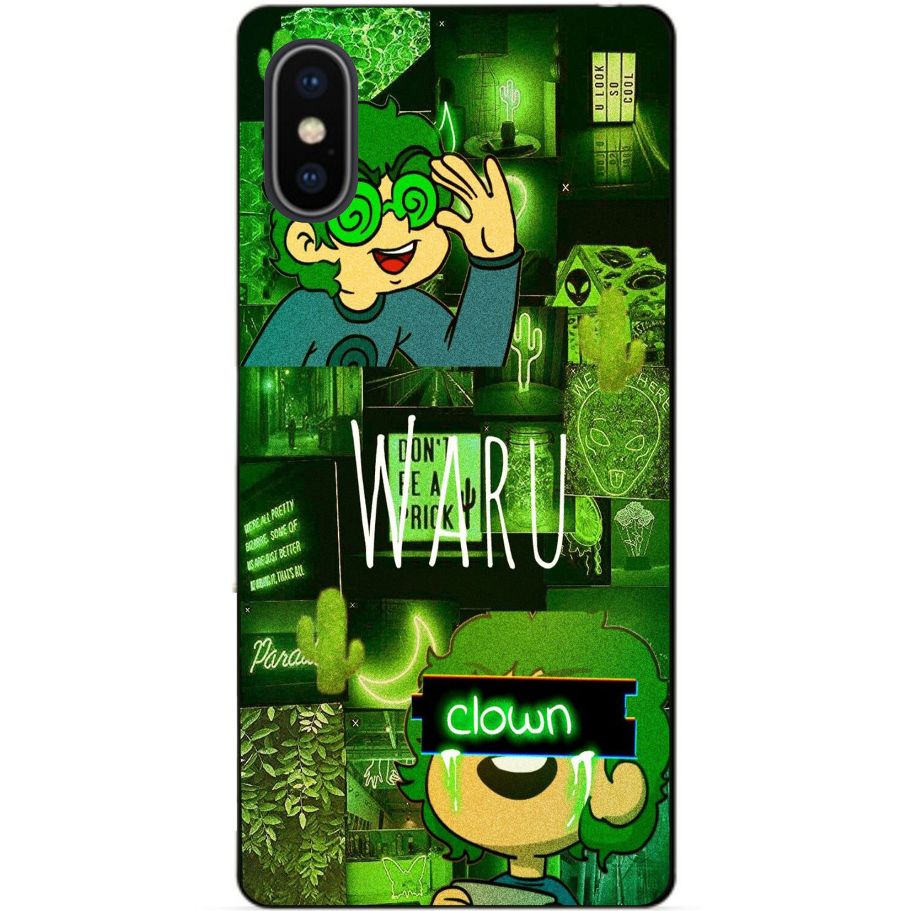 Силіконовий чохол бампер для Iphone XS Вару 13 карт