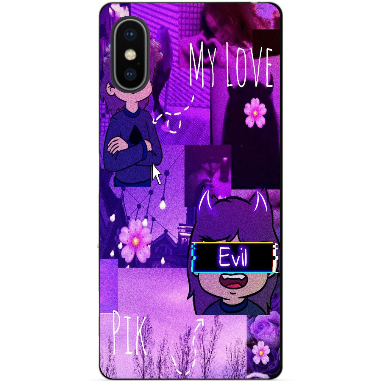 Силіконовий чохол бампер для Iphone XS Пік 13 карт