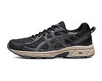 ASICS Gel-Venture 6 "BLACK/GRAY" мужские кроссовки асикс