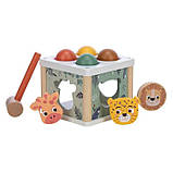 Дерев'яний сортер для м'ячів FreeON Будиночок, фото 3