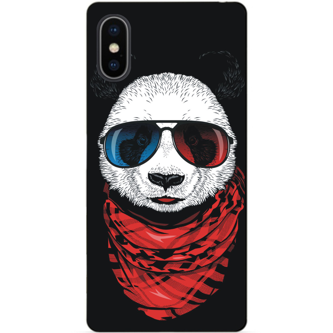 Силіконовий чохол бампер для Iphone X 10 з малюнком Панда