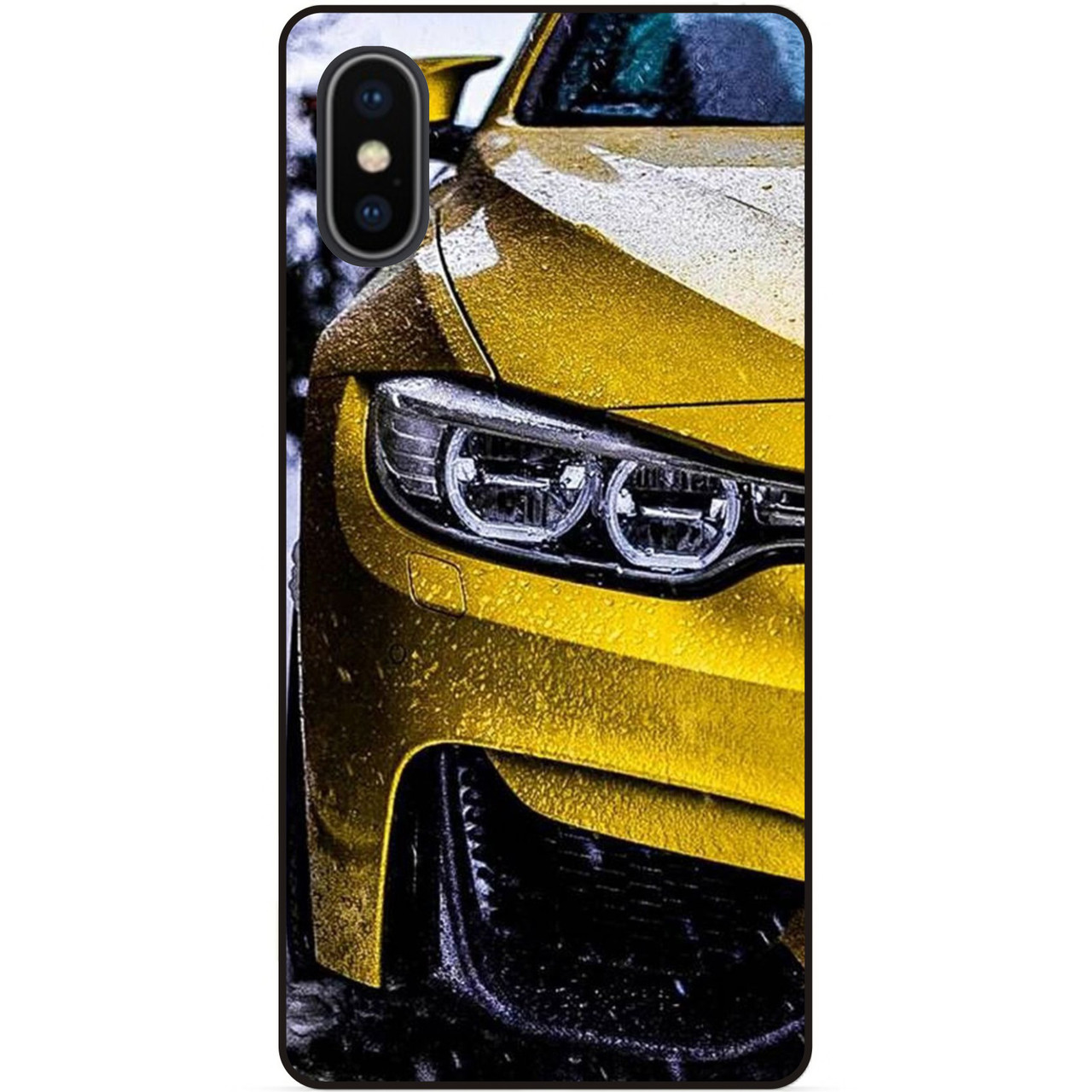 Силіконовий чохол бампер для Iphone XS з малюнком BMW БМВ машина авто