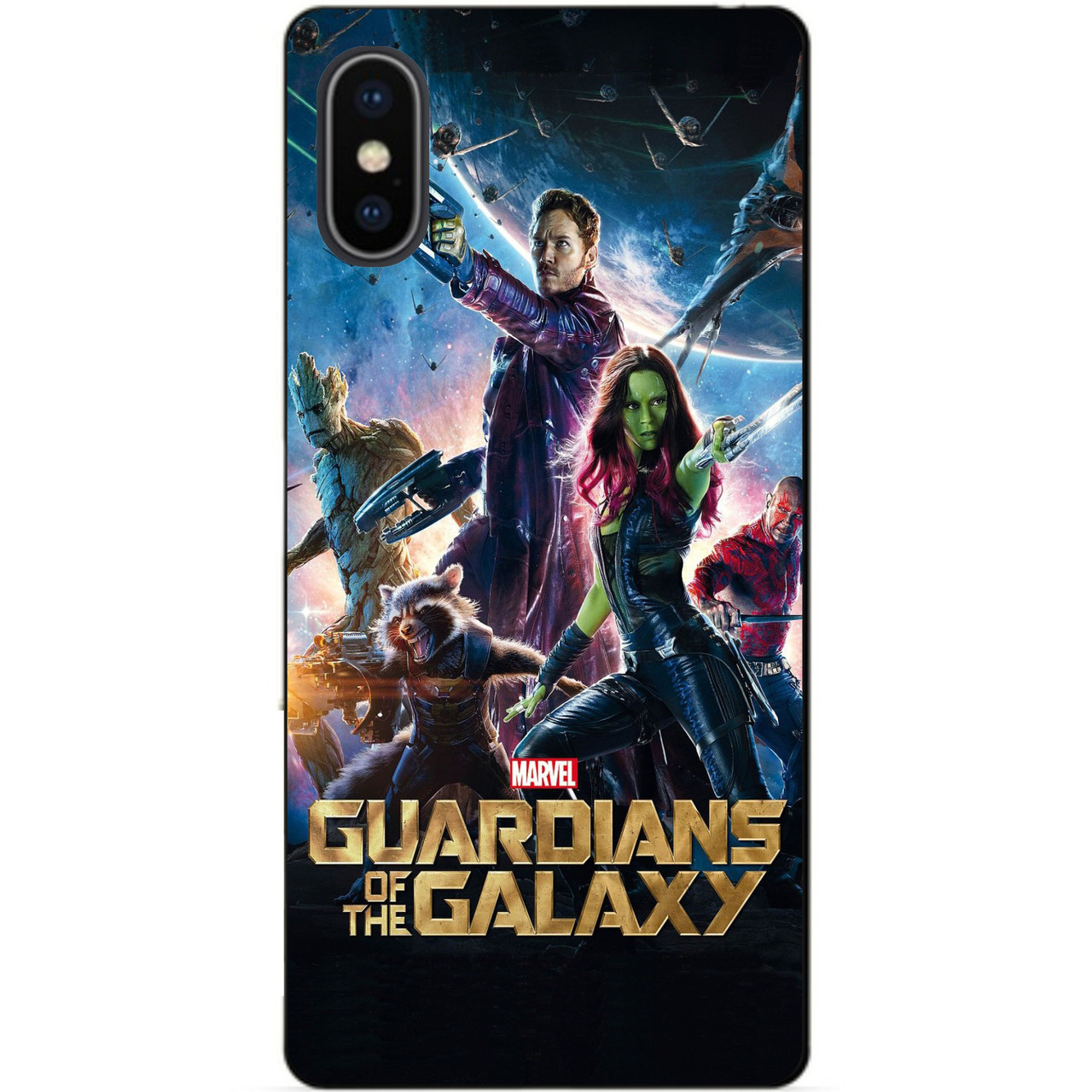Силіконовий чохол бампер для Iphone X 10 Стражі Галактики Guardians of the Galaxy
