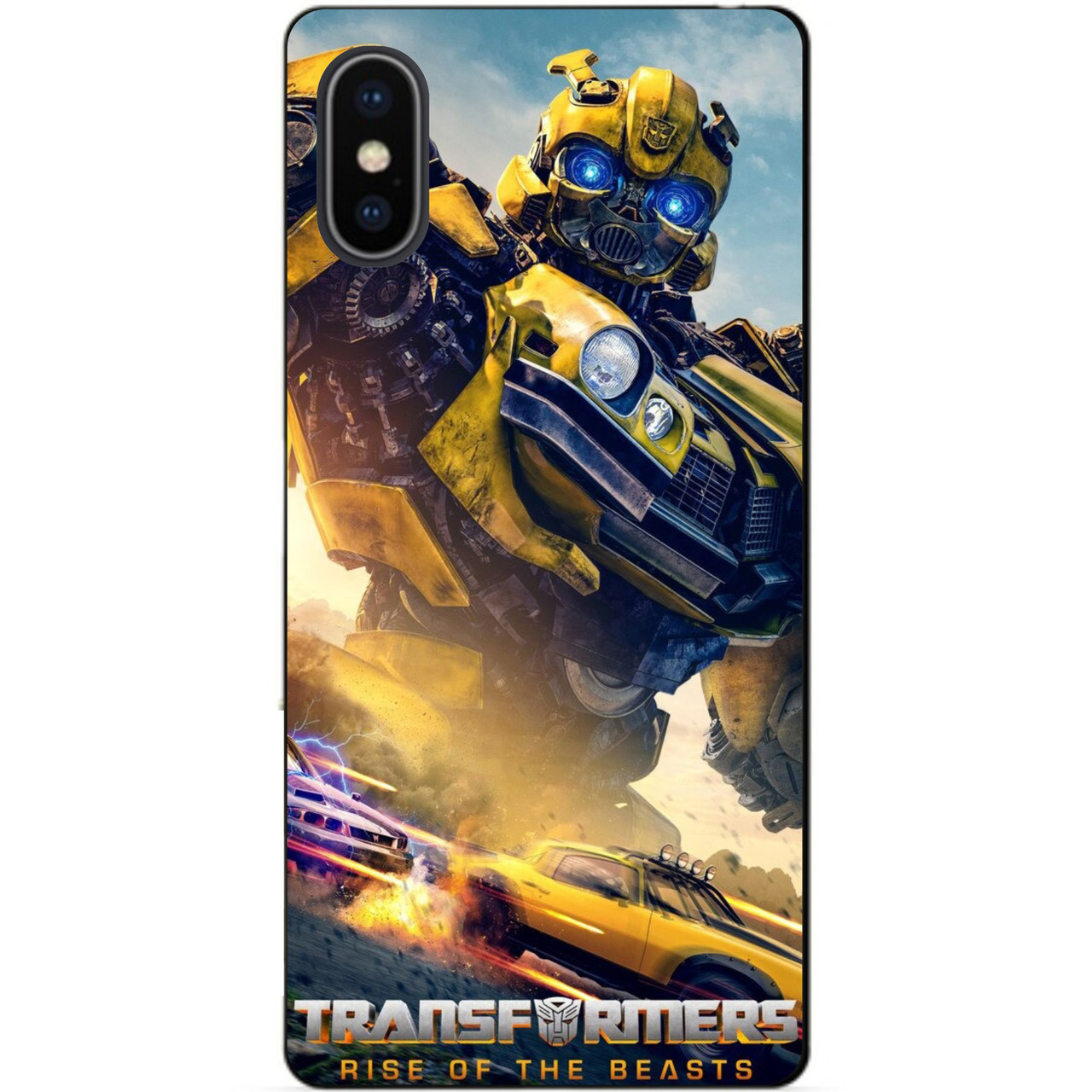 Силіконовий чохол бампер для Iphone X 10 з малюнком Bumblebee Бамблбі Трансформери