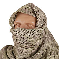 Маскировочный шарф-сетка Kiborg 110х100 Мультикам сетка для маскировки (9062)