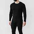 Комплект чоловічої спортивної зимової термобілизни BioActive, Розмір XL / Термобілизна чоловіча військова для зими чорна, фото 5