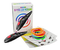 Ручка 3D - 4 вида, беспроводная, пластик ABS 6 цветов, USB зарядка