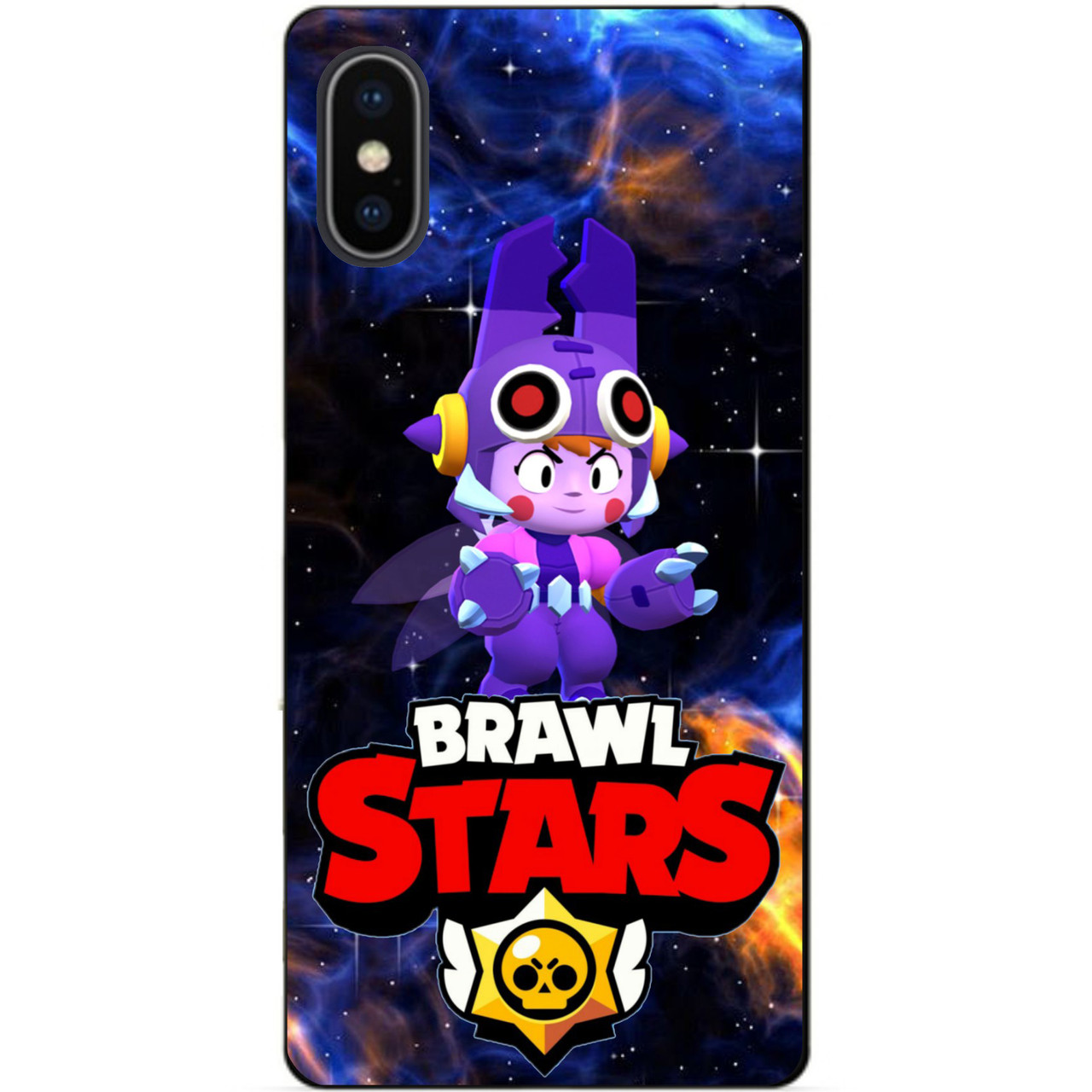 Силіконовий бампер чохол для Iphone X 10/A14 з Героєм Космічний Бравл Беа Снайпер