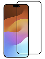 Захисне скло для iPhone 15 Full Glue, колір чорний
