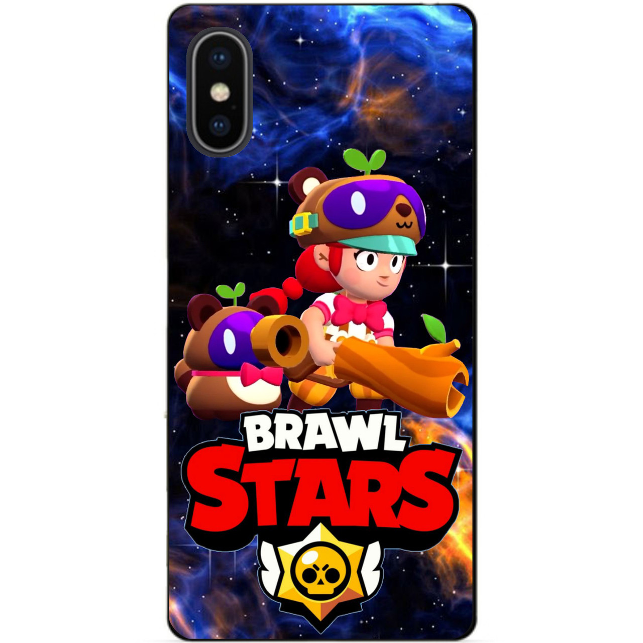 Силіконовий бампер чохол для Iphone XS з Героєм Космічний Бравл Джессі