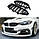 Решітка радіатора BMW (БМВ) 4 series F32 F33 F36 2013- 2021 року Глянець 2 ребра Ніздрі BMW F32 F33 F35 2013-2021, фото 5