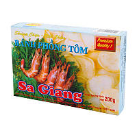 Рисовые чипсы Sa Giang со вкусом креветок 200г. Вьетнам.