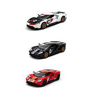 Машина метал Kinsmart FORD GT (Heritage Edition) 5 в коробке.