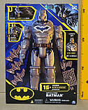 Інтерактивна ігрова фігурка Бетмен 30см з аксесуарами, світлом та звуками. Batman DC Comics Spin Master, фото 8
