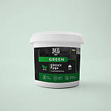 Фуга епоксидна для плитки у ванній Green Epoxy Fyga 1кг (легко змивається, дрібне зерно) Графіт RAL 7012, фото 4