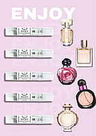 Набір пробників Жіночі парфуми з пудровим ароматом, солодка ніжна пудра — аналоги люксових парфумів