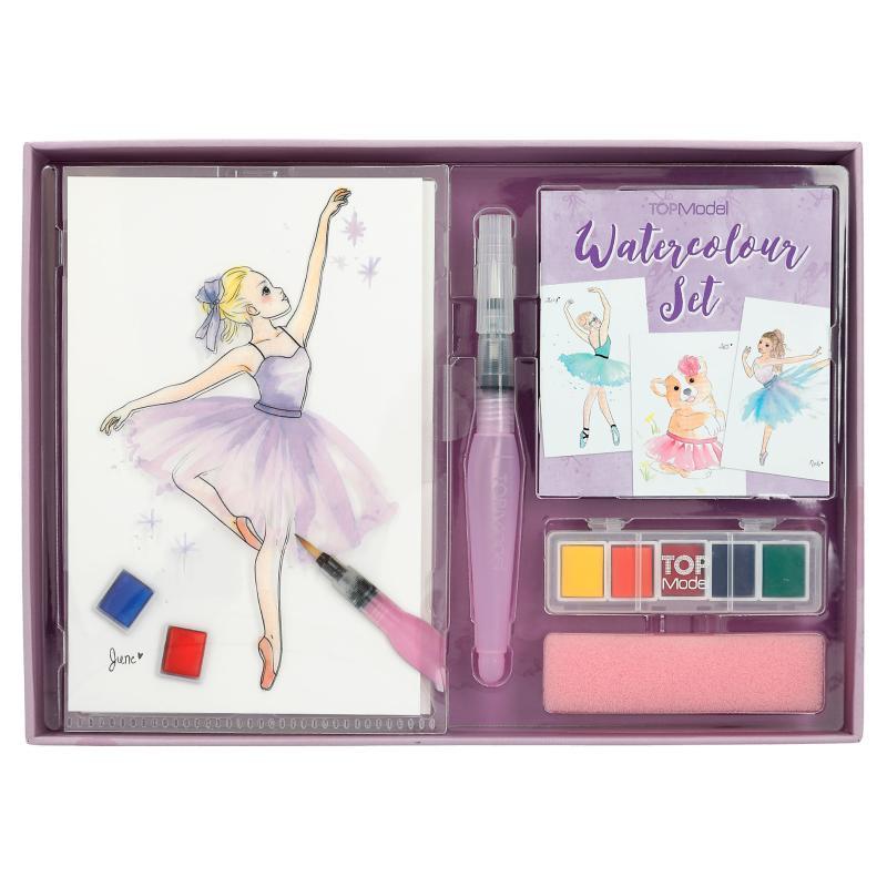 ТОР Model набір для малювання із акварельними фарбами BALLET 12248, фото 1