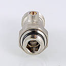 Кран нижнього під'єднання радіатора Valtec DN 3/4" (EK)x1/2" для сталевих радіаторів (Італія) VT.345R.N.05, фото 3