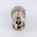 Кран нижнього під'єднання радіатора Valtec DN 3/4" (EK)x1/2" для сталевих радіаторів (Італія) VT.345R.N.05, фото 7