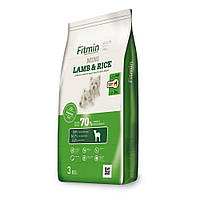 Fitmin dog mini lamb &rice 3kg / гипоаллергенный полноценный корм для взрослых собак малых пород (ягненок с