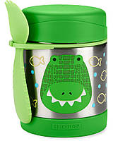 Термос для еды Skip Hop Zoo Insulated Little Kid Food Jar Crocodile, 325 мл!