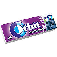 Жевательна резинка Orbit BLUEBERRY с вкусом черники 14г