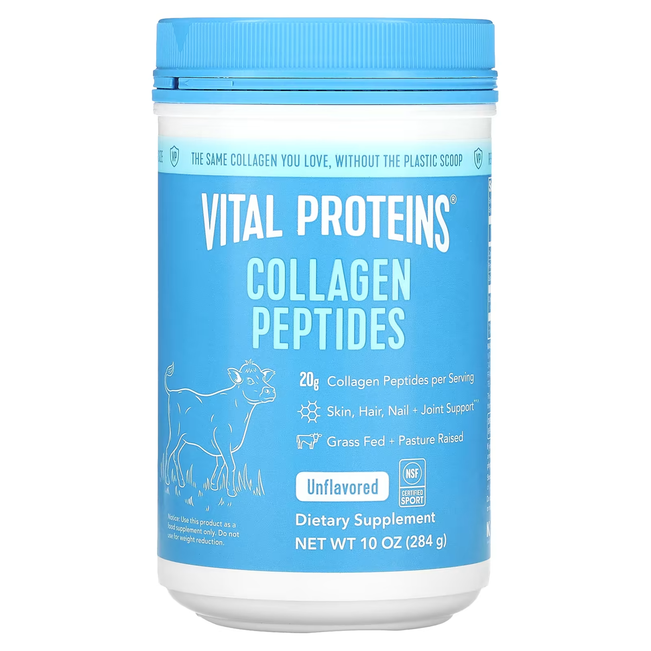 Пептиди колагену, з нейтральним смаком, 284 г Vital Proteins