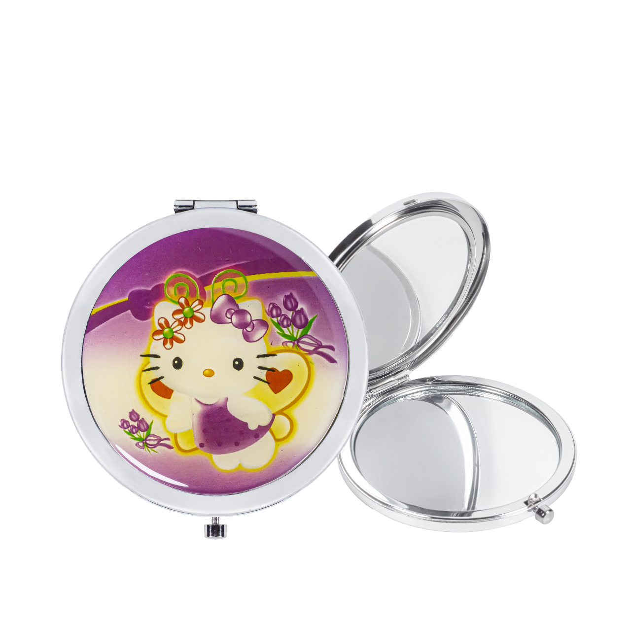 Дзеркало кишенькове косметичне KIKA Make Up 01-21, фото 1