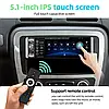 Автомагнітола 1 DIN MP5 PODOFO 5188C Window CE Apple CarPlay Androidauto Bluetooth екран 5", фото 6