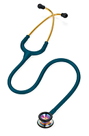 Стетоскоп педиатрический 3M Littmann Classic II 2153 (Лазурный с головкой цвета радуги)