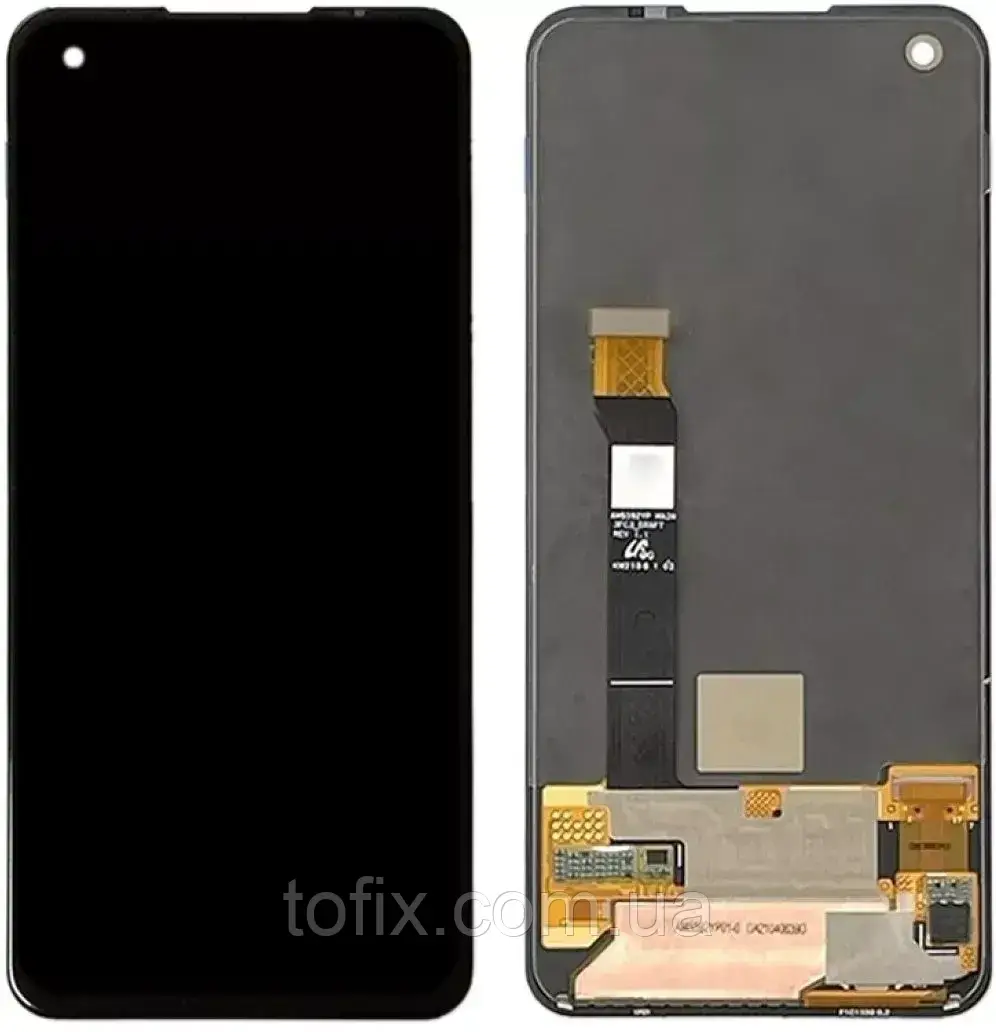 Дисплей Asus ZenFone 8 (ZS590KS) модуль у зборі (екран та сенсор) оригінал, чорний (OLED)