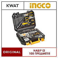 Набор инструментов 100 предметов INGCO