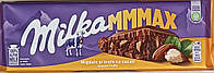 Шоколад Milka Peanut Сaramel, молочный, с начинкой мендаля труфеля и какао, 300 г