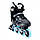 Роликові ковзани Nils Extreme NA5003S Size 37 Black/Blue, фото 4