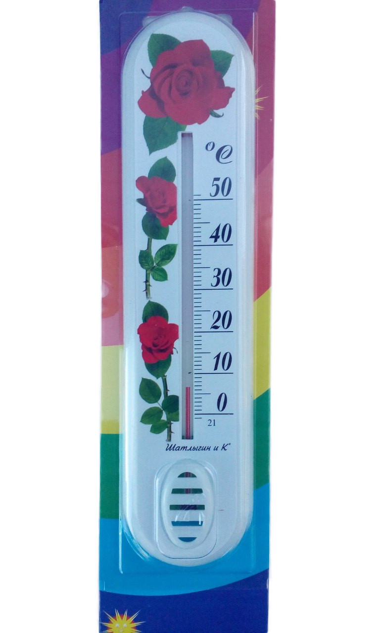 Термометр кімнатний "Квіточка", фото 1