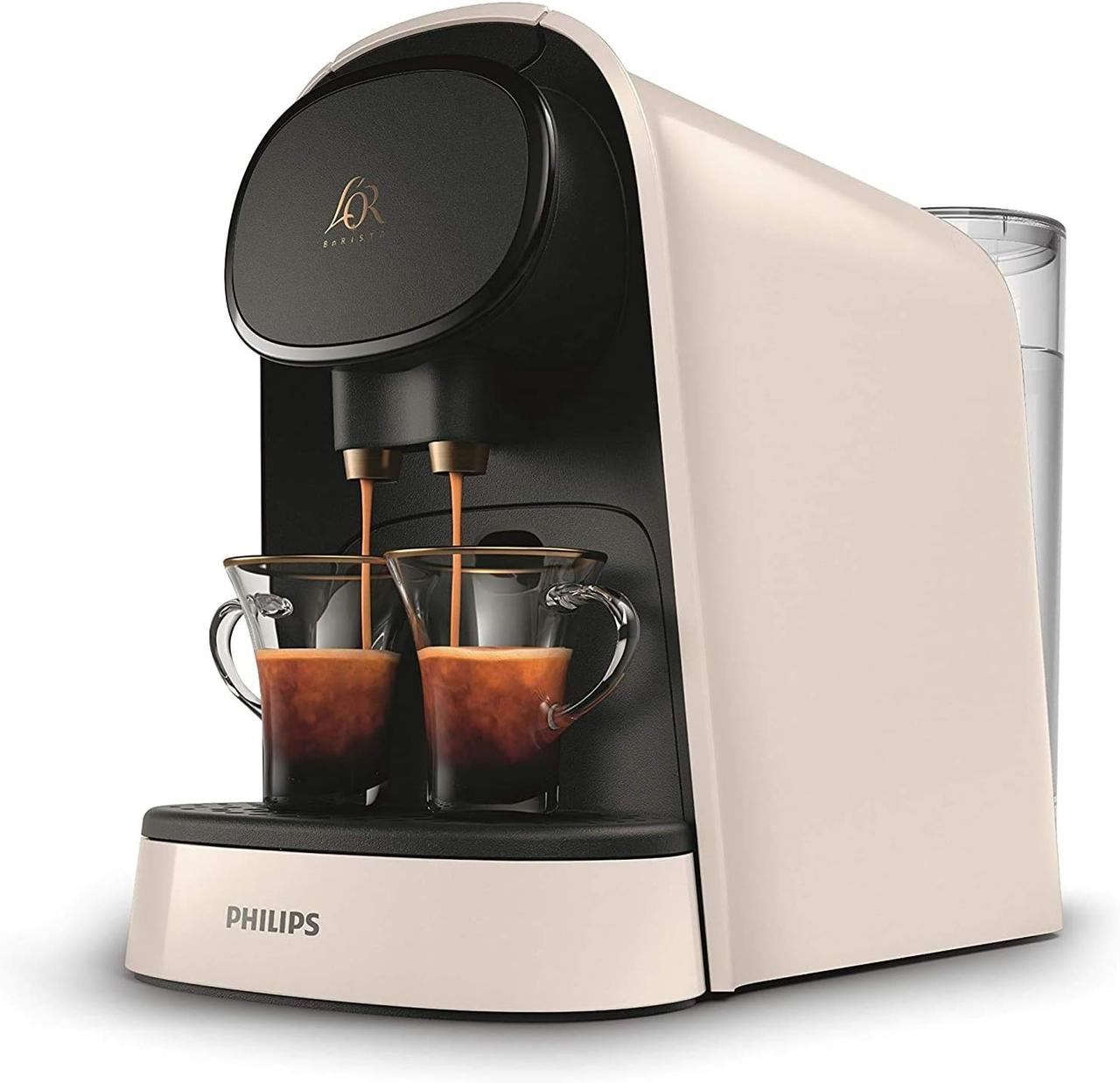 Капсульна Кавоварка Nespresso PHILIPS L'OR BARISTA ORIGINAL Satin Blanc + дегустаційний сет L'OR 9 капсул ., фото 1
