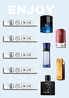 Набір пробників чоловічих елітних парфумів, пряний солодкий спокусливий аромат, наливні парфуми аналоги