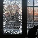 Вінілова інтер'єрна наклейка на Новий рік, Різдво "Гілочки смереки та різдвянника", фото 4