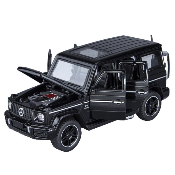 Машинка Gelandewagen Mercedes G63 іграшка моделька металева колекційна 16 см Чорний (60113)