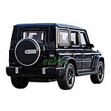 Машинка Gelandewagen Mercedes G63 іграшка моделька металева колекційна 16 см Чорний (60113), фото 4