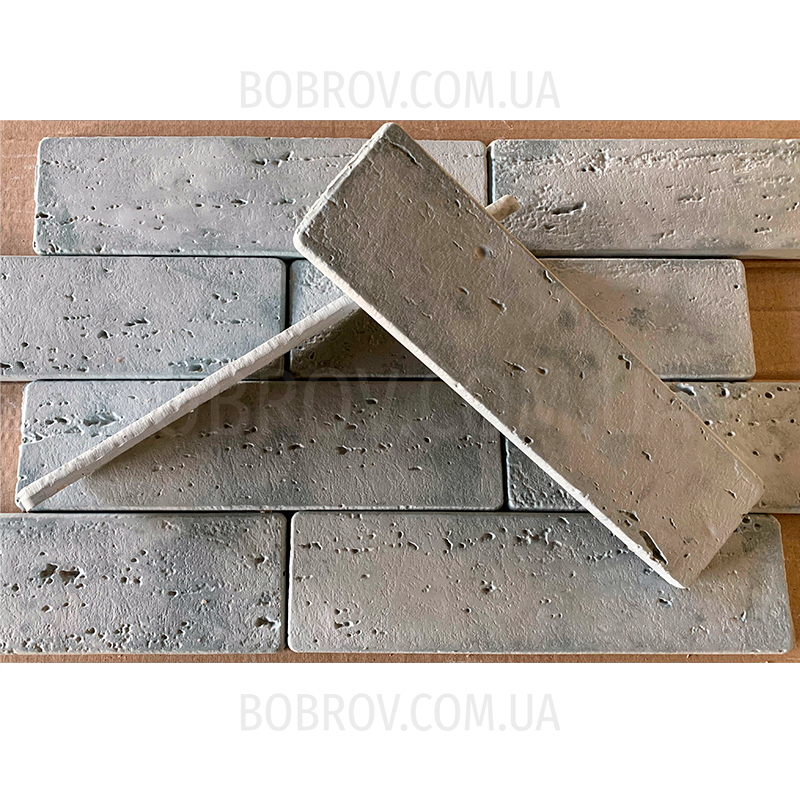 Резиновая форма Травертин для плитки под декоративный кирпич 245*65*9 мм; 10 шт = 0,16 м²; для гипса и бетона - фото 7 - id-p2008616035
