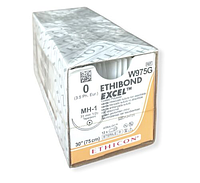 Хірургічна нитка Ethicon Етибонд Ексель (Ethibond Excel) 0, довжина 75 см, кільк. голка 31 мм, W975G