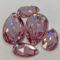 Swarovski 3230 Light Rose 12x7mm