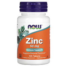 Zinc 50 mg NOW Foods 100 tabs