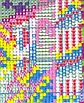 Набір для вишивання хрестиком по нанесеному на канву схемі  "Paris flower market" . AIDA 14CT printed, 57*44 см, фото 8