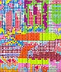 Набір для вишивання хрестиком по нанесеному на канву схемі  "Paris flower market" . AIDA 14CT printed, 57*44 см, фото 7