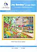 Набір для вишивання хрестиком по нанесеному на канву схемі  "Paris flower market" . AIDA 14CT printed, 57*44 см, фото 3
