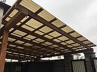 Профильный поликарбонат (прозрачный шифер) Suntuf бронза Solar Control