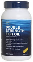 GNC Double Strength Fish Oil 90 softgels caps