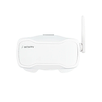 FPV очки BetaFPV VR03 white шлем для коптера легкие и удобные видео очки для полетов